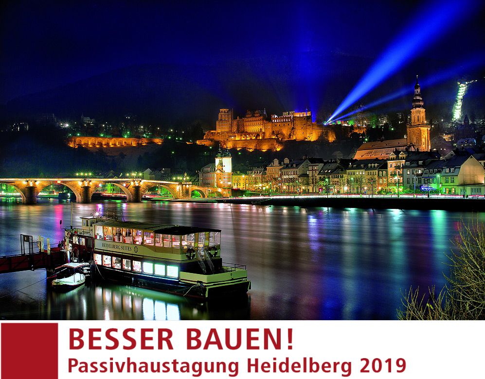 Passivhaustagung am 3. und 4. Mai 2019 in der Stadthalle Heidelberg