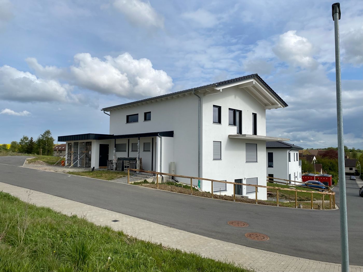 Passivhaus-Massivbau in Franken