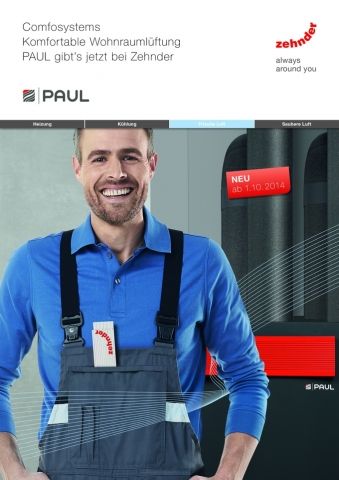 PAUL gibt´s jetzt bei Zehnder